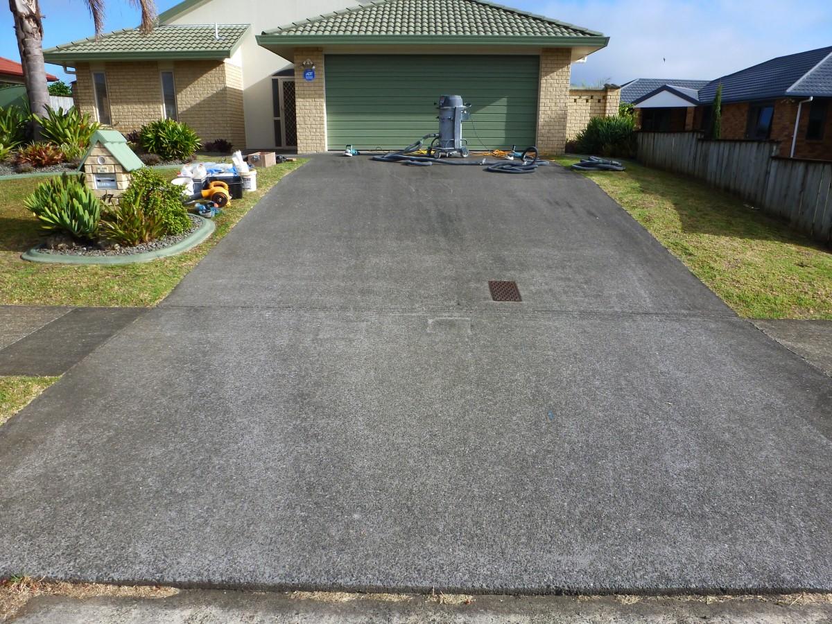 Driveway Before